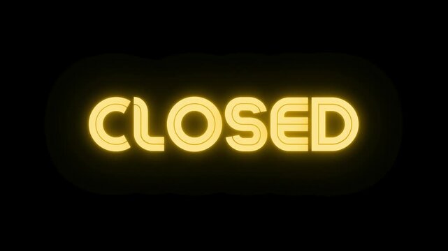 Golden Abstract Luminous Letter Shapes Background Loop