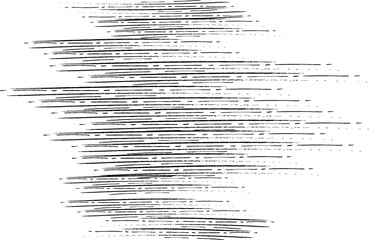 Charcoal pencil straight horizontal lines. Scribble black strokes vector set. Grunge smears, thin and thick chalk strokes, pencil dividers..eps