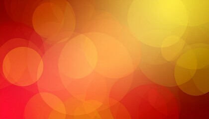 Vibrant Gradient Bokeh Background