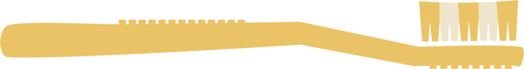 Toothbrush dental care illustration. Vector file format