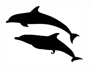 Obraz premium Powerful sharks in diverse poses and styles, swimming in rivers, oceans, and depicted outside in creative artwork, showcasing strength, danger, and marine life beauty