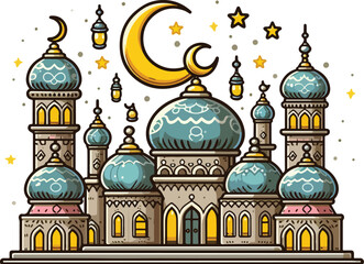 Fototapeta premium kind of mosque