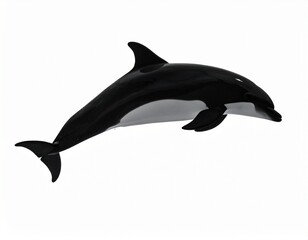 Fototapeta premium Powerful sharks in diverse poses and styles, swimming in rivers, oceans, and depicted outside in creative artwork, showcasing strength, danger, and marine life beauty