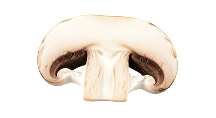 Fototapeta premium mushroom slices unveiling natures culinary delights, a gastronomic journey