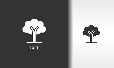 Tree Vector, Icon Or Logo Sign Isolated Symbol Illustration