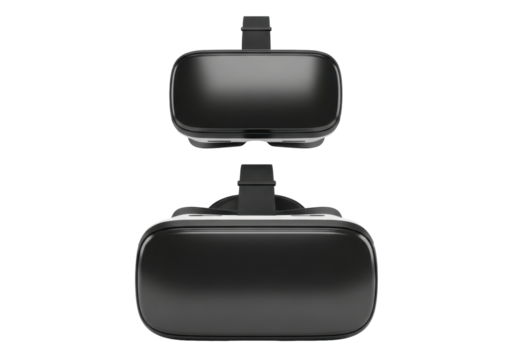 Black Virtual Reality Headset Device for Immersive Gaming and Enhanced Digital Experiences