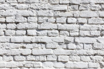 Whitewashed Brick Wall Texture