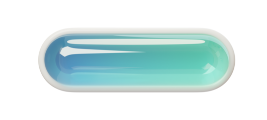 Button Highlight reflective 3D transparent style