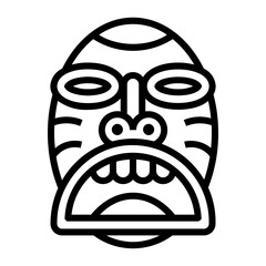 ethnic Line Icon