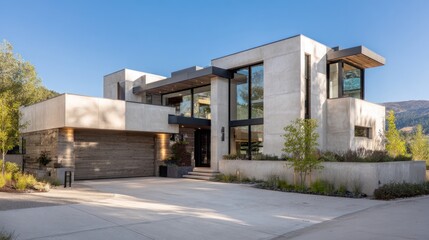 Modern Concrete House Exterior