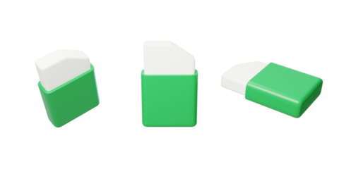 Office, Study, student eraser 3D