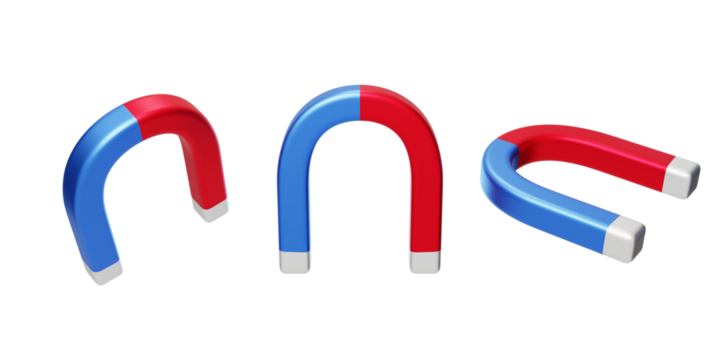 U-shaped horseshoe-shaped bar 3D magnet tool