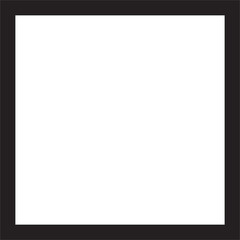 black and white frame