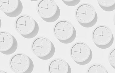 Alarm clock clock hour minute second alarm reminder clock 3D