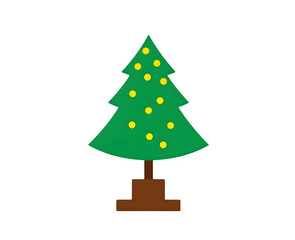 green christmas tree