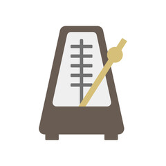 メトロノームのベクターイラスト：音楽・リズム - Metronome Vector Illustration: Music and Rhythm