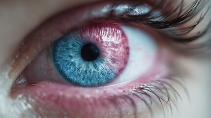 Close-up of a Striking Eye: A Captivating Gaze