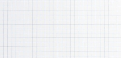 Clean white grid paper background, ideal for minimalist design or planning,  document,  abstract