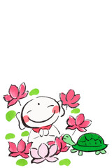 亀とお地蔵さん