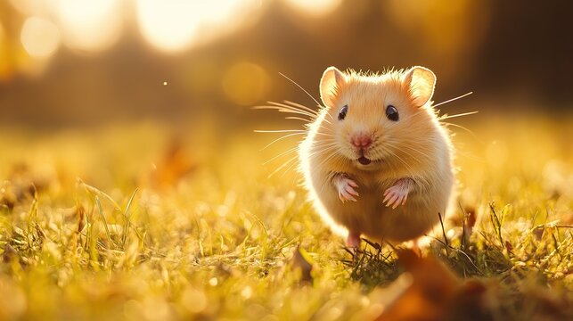 Cute hamster
