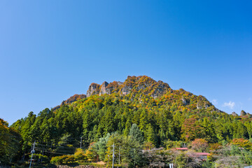秋の妙義山　群馬県安中市