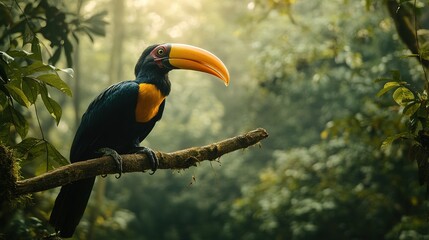 Naklejka premium hornbill