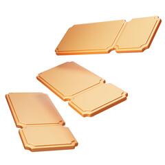 E-commerce promotions Discount coupons 3D