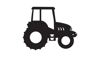 Tractor logo template design vector icon illustration on white