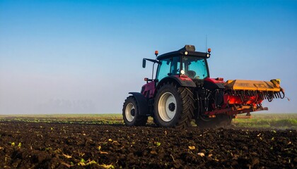 Obraz premium The misty morning creates an enchanting view. 