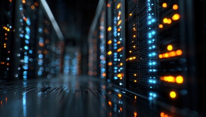 Server room interior