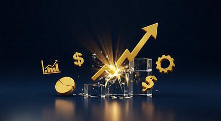 euro currency symbol on black background