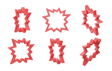 E-commerce shopping festival event Limited-time sale Explosion frame 3D