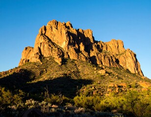 Fototapeta premium Arizona Mountain Sunrise View (1)