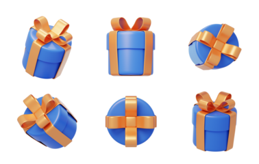 Event Birthday Wishes Souvenir Gift box 3D