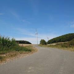 road in the countryside