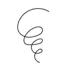 手書き モヤモヤ・グルグル・悩む・不安など アイコン