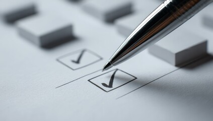 Pen marking checkboxes
