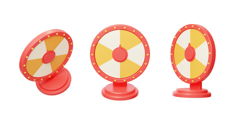 Holiday event lottery equipment Rotating lottery big wheel 3D