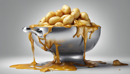 Artistic Raw Potato Composition - Ultra HD - Dynamic Range