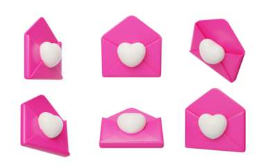 Valentine's Day Love Romance Sweet Love Letters Love Words 3D