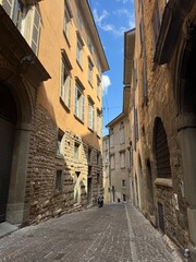 narrow street in the old town