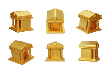 Financial planning Financial investment trading Banking 3D