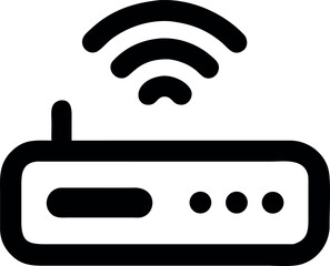 High-Speed Wireless Router Icon Boost Your Internet Connection