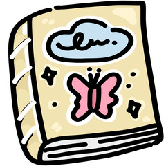 Cute Decorated Journal Notebook