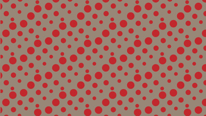 Polka dots vector pattern design

