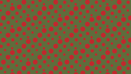 Polka dots vector pattern design

