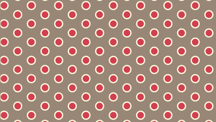 Polka dots vector pattern design

