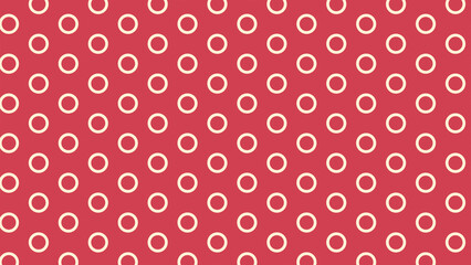 Polka dots vector pattern design

