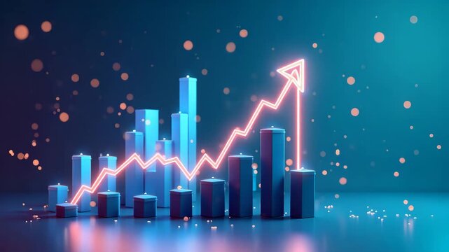 Inspiring Mid-Year Performance Goals: Visuals with Measurable Benchmarks & Modern Aesthetics for Strategic Corporate Success in Photo Stock Concept