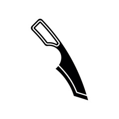 survival knife icon vector design template elegant style